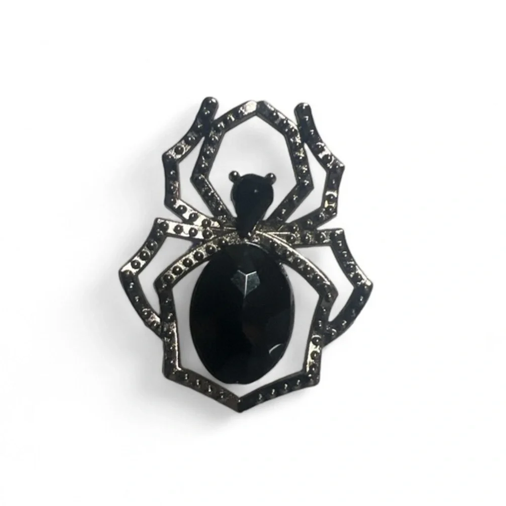 Unisex Adult Black Widow Spider Witch Adjustable Halloween Costume Spooky‎ Ring